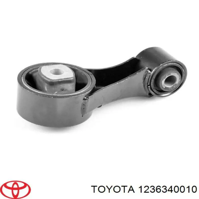 1236340010 Toyota Coxim (suporte) traseiro de motor