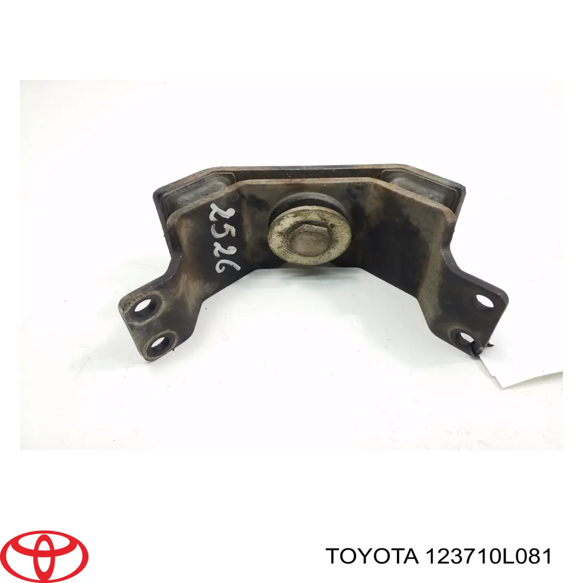 123710L081 Toyota Coxim (suporte) traseiro de motor