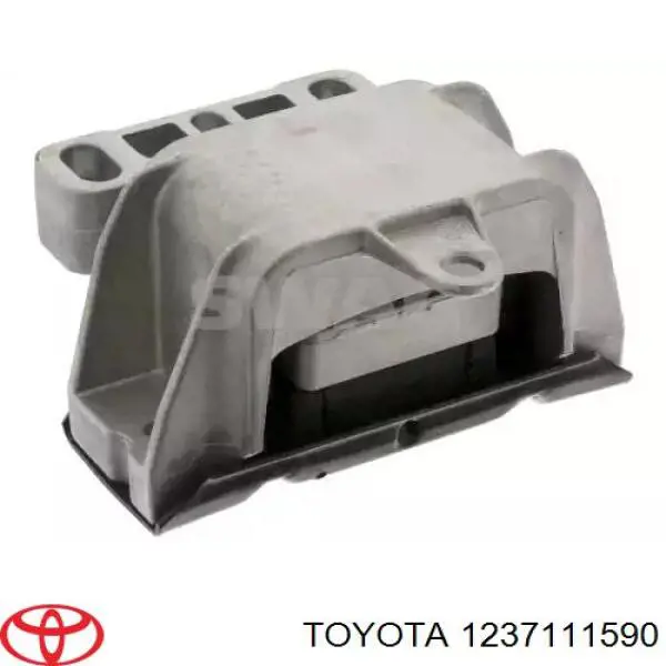 Compre 1237174360 GP Coxim (suporte) traseiro de motor