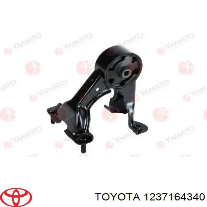 Coxim (suporte) traseiro de motor Toyota 1237164340 preço, a partir de 50,29 USD