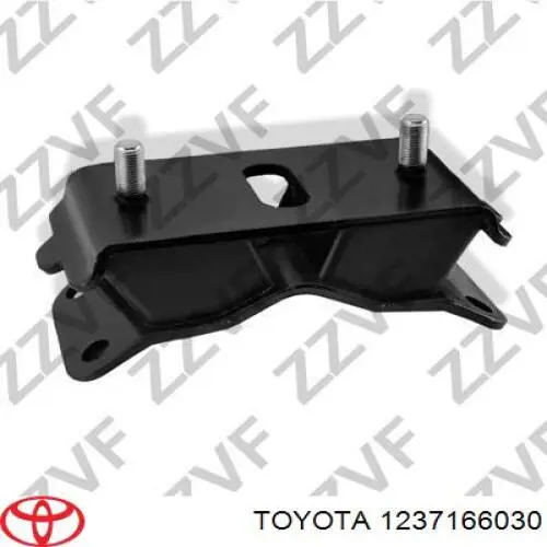 Coxim (suporte) traseiro de motor para Toyota Land Cruiser 80 J8