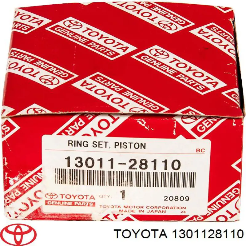Kit de anéis de pistão de motor, STD. Toyota 1301128110 preço, a partir de 65,71 USD