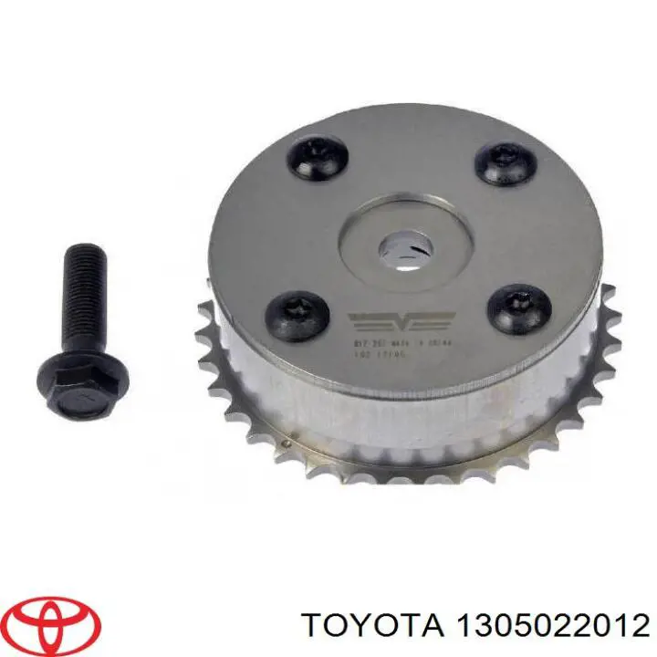 Engrenagem de cadeia de roda dentada da árvore distribuidora de admissão de motor Toyota 1305022012 preço, a partir de 105,67 USD