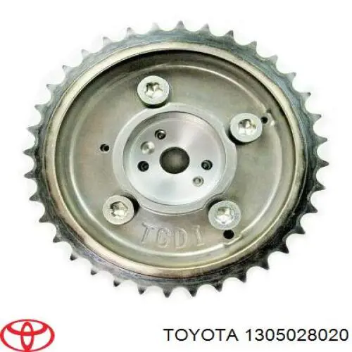 Compre 1305028020 Toyota Engrenagem de cadeia de roda dentada da árvore distribuidora de admissão de motor