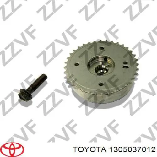 Engrenagem de cadeia de roda dentada da árvore distribuidora de admissão de motor Toyota 1305037012 preço, a partir de 144,06 USD
