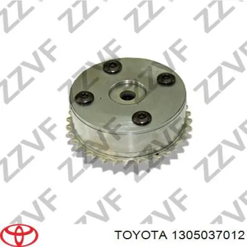 Compre 1305037012 Toyota Engrenagem de cadeia de roda dentada da árvore distribuidora de admissão de motor