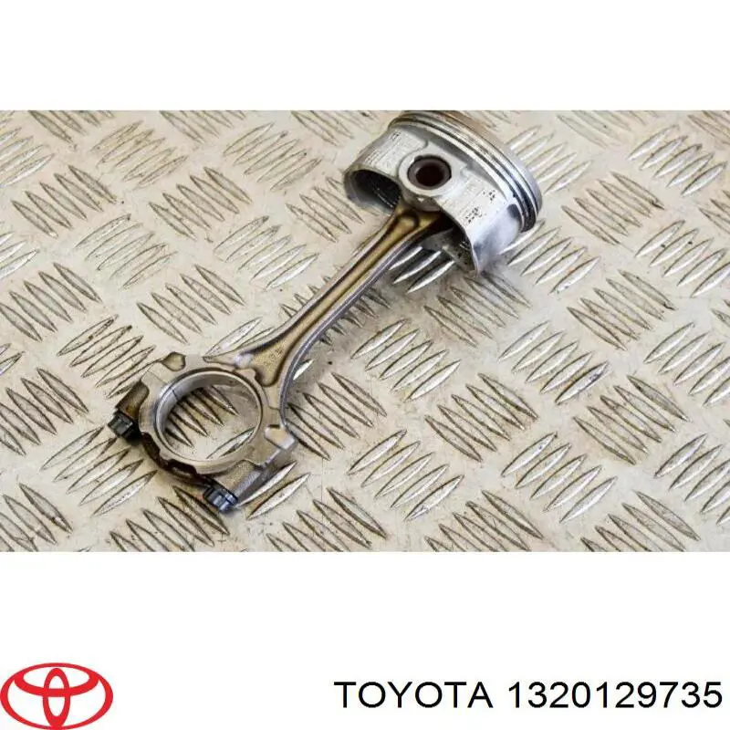 1320129735 Toyota Biela de pistão de motor