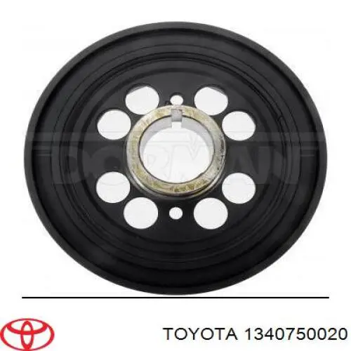 Polia de cambota Toyota 1340750040 preço, a partir de 66,44 USD