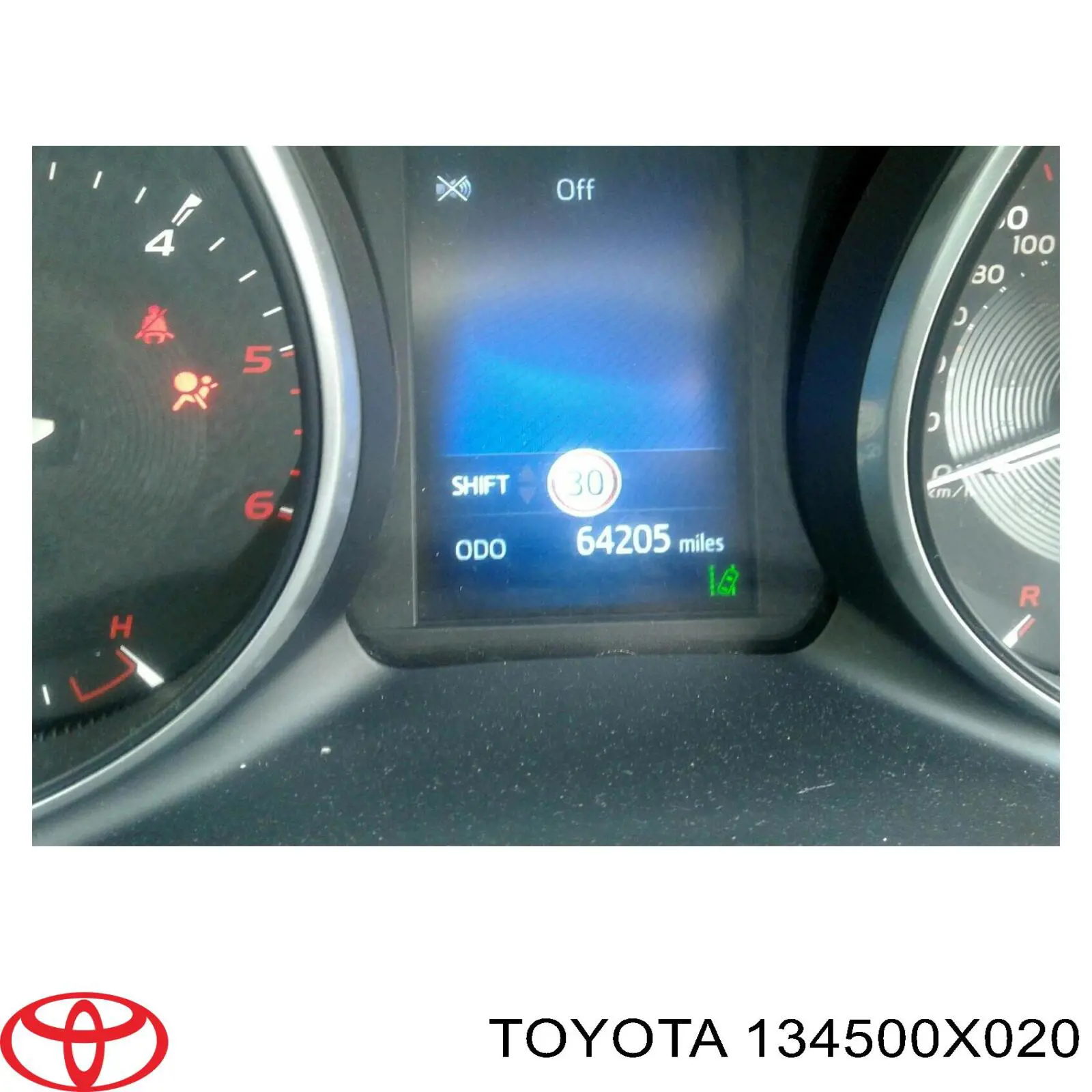 134500X020 Toyota Volante de motor