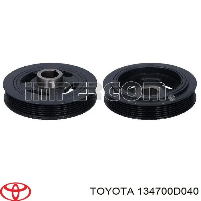 Compre 134700D040 Toyota Polia de cambota