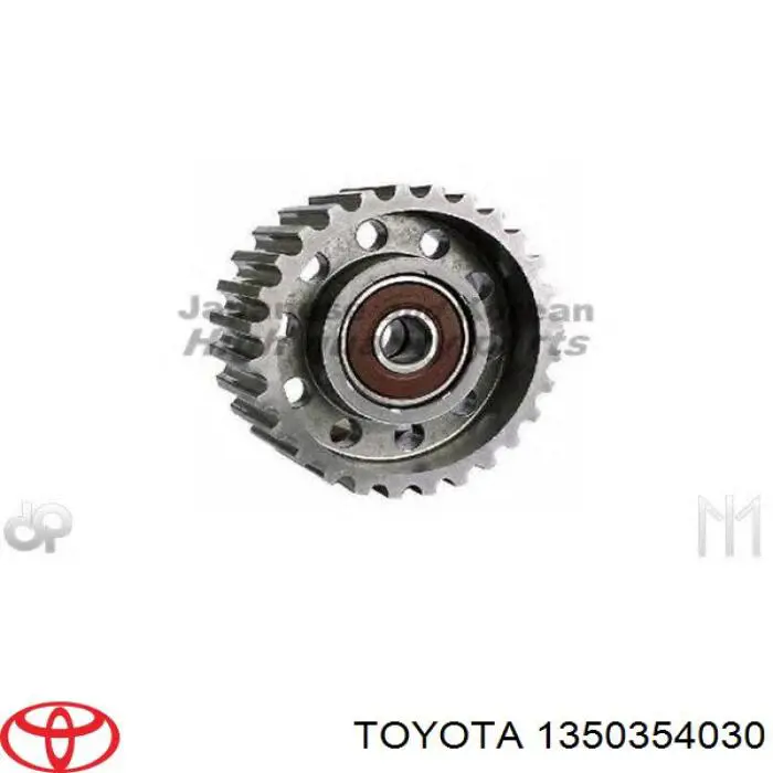 Rolo parasita da correia do mecanismo de distribuição de gás 1350354030 Toyota