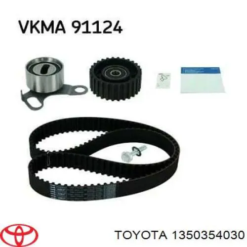 1350354030 Toyota Rolo parasita da correia do mecanismo de distribuição de gás