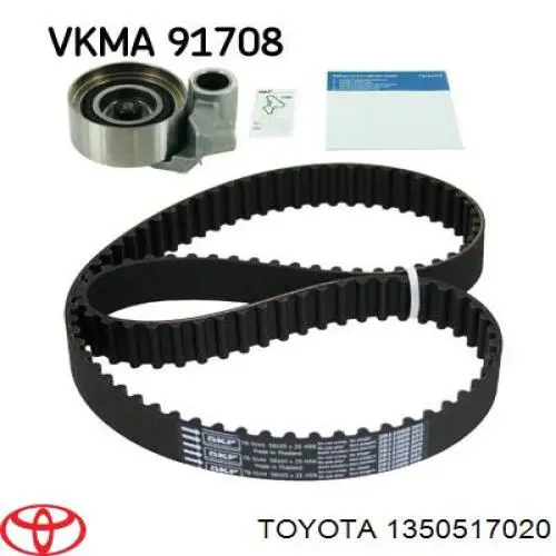 Compre 1350517020 Toyota Rolo de reguladora de tensão da correia do mecanismo de distribuição de gás