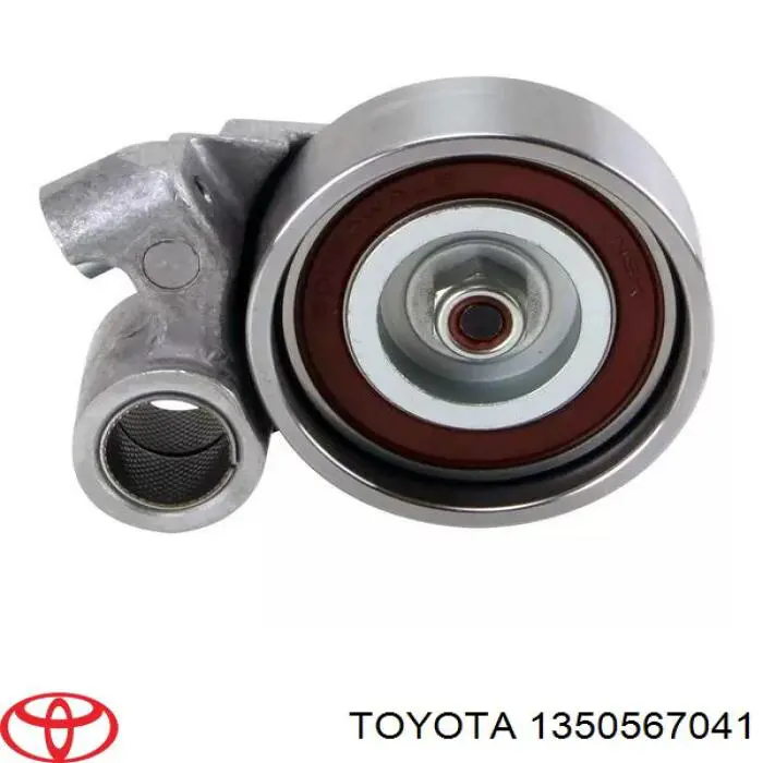 1350567041 Toyota Rolo de reguladora de tensão da correia do mecanismo de distribuição de gás