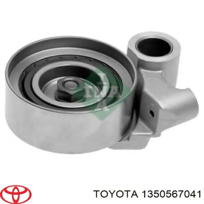 Compre 1350567041 Toyota Rolo de reguladora de tensão da correia do mecanismo de distribuição de gás