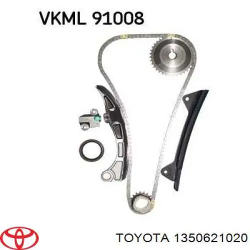 Cadeia do mecanismo de distribuição de gás Toyota 1350621020 preço, a partir de 73,45 USD