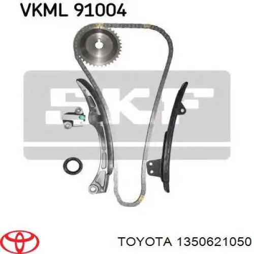 Cadeia do mecanismo de distribuição de gás Toyota 1350621050 preço, a partir de 78,57 USD