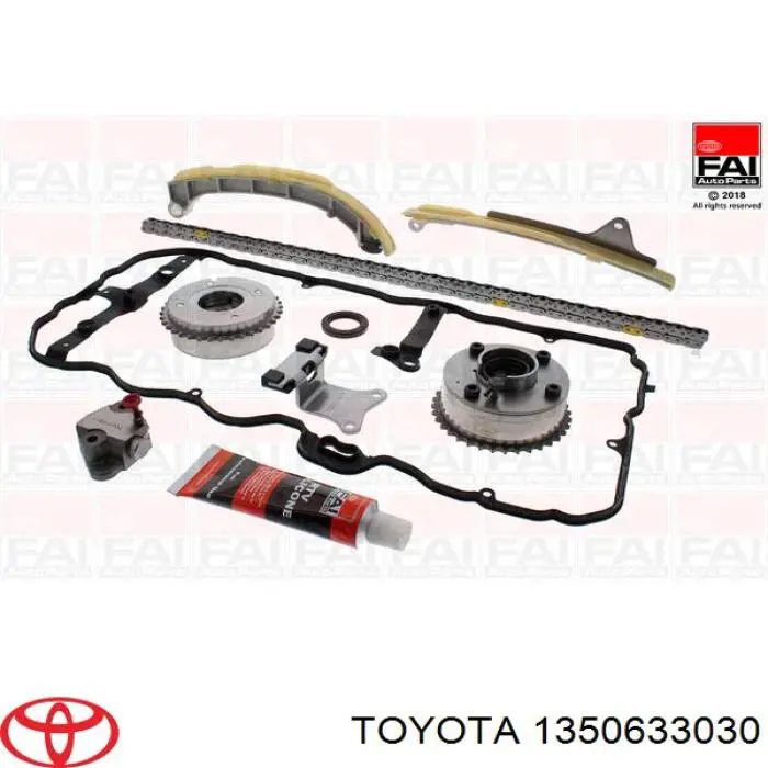 Cadeia do mecanismo de distribuição de gás Toyota 1350633030 preço, a partir de 131,63 USD