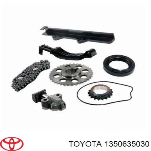  Cadeia do mecanismo de distribuição de gás Toyota 4 Runner SUV (N130) (1987 - 1996) 