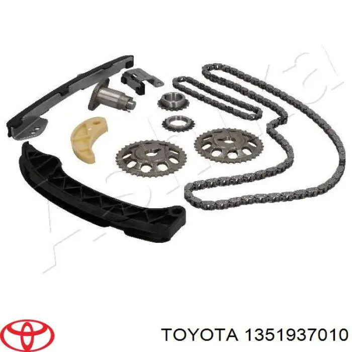 Engrenagem de cadeia da roda dentada de acionamento de cambota de motor Toyota 1351937010 preço, a partir de 7,62 USD