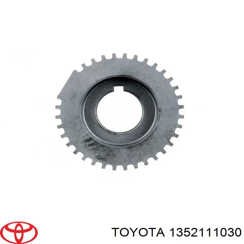 Engrenagem de cadeia da roda dentada de acionamento de cambota de motor Toyota 1352111030 preço, a partir de 24,46 USD