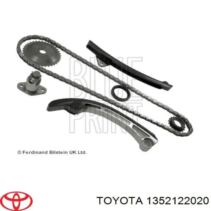 1352122020 Toyota Engrenagem de cadeia da roda dentada de acionamento de cambota de motor