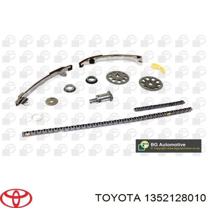 Engrenagem de cadeia da roda dentada de acionamento de cambota de motor Toyota 1352128010 preço, a partir de 14,65 USD