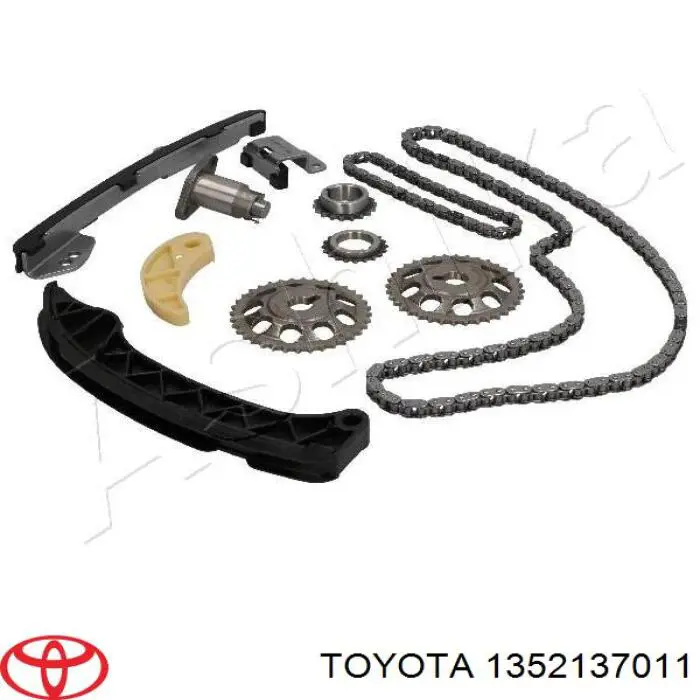 1352137011 Toyota Engrenagem de cadeia da roda dentada de acionamento de cambota de motor
