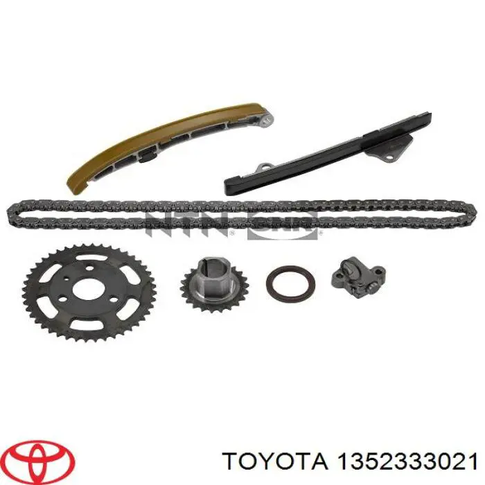 1352333021 Toyota Engrenagem de cadeia da roda dentada da árvore distribuidora de motor