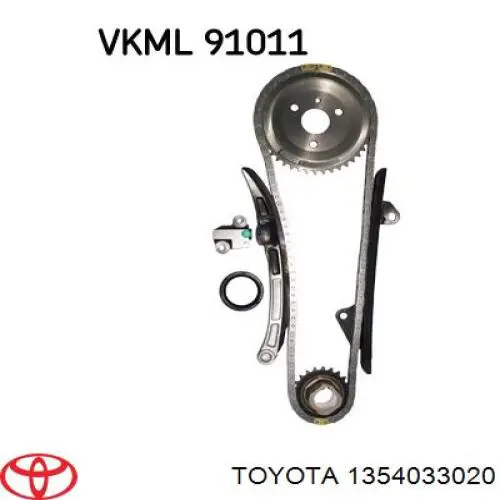 Reguladora de tensão da correia do mecanismo de distribuição de gás Toyota 1354033020 preço, a partir de 33,07 USD