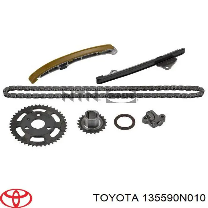 1355933010 Toyota Sapato de reguladora de tensão da cadeia do mecanismo de distribuição de gás