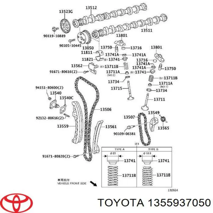 Sapato de reguladora de tensão da cadeia do mecanismo de distribuição de gás Toyota 1355937050 preço, a partir de 31,40 USD