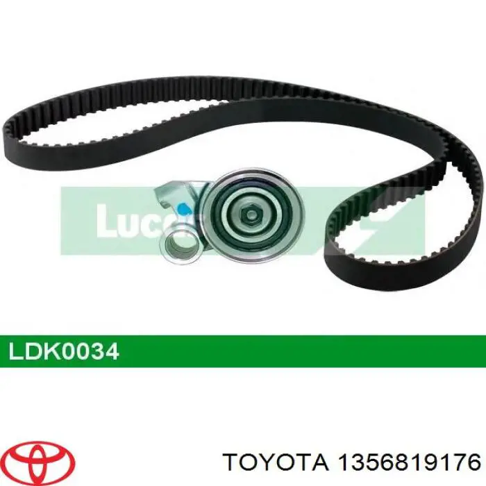 Compre 1356819176 Toyota Correia do mecanismo de distribuição de gás