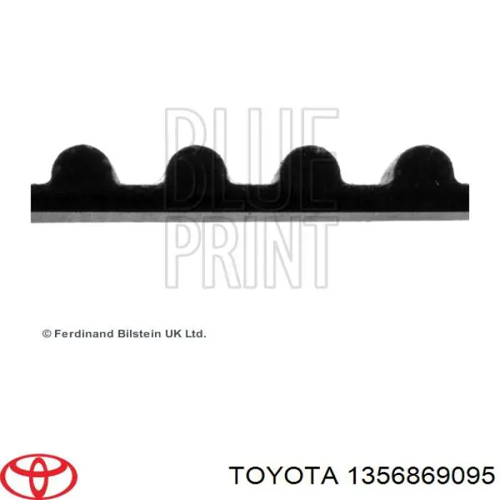 Compre 1356869095 Toyota Correia do mecanismo de distribuição de gás