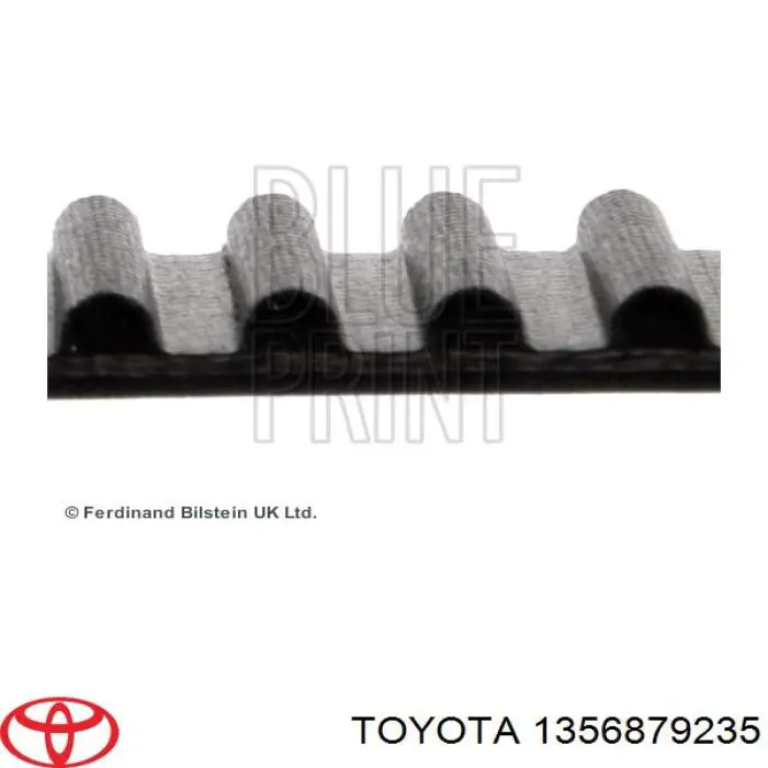 1356879235 Toyota Correia do mecanismo de distribuição de gás