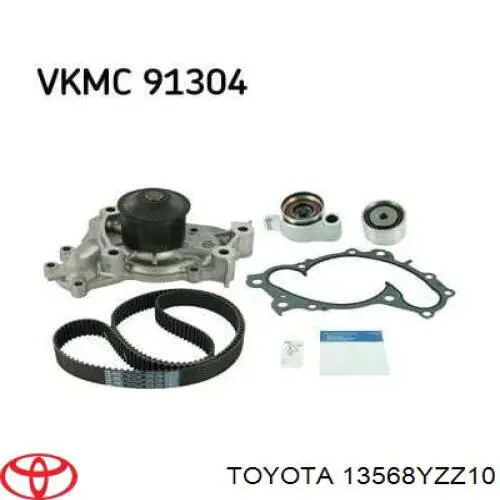 Compre 13568YZZ10 Toyota Correia do mecanismo de distribuição de gás