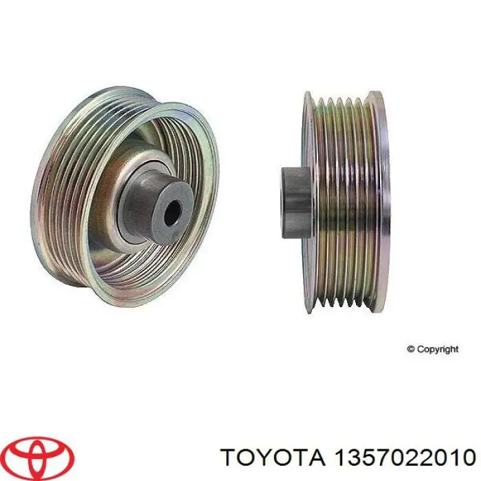 Rolo parasita da correia de transmissão Toyota 1357022010 preço, a partir de 53,63 USD