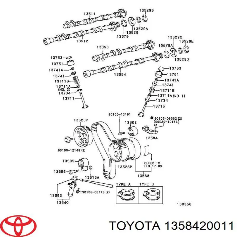  Toyota 1358420011 preço, a partir de 79,93 USD