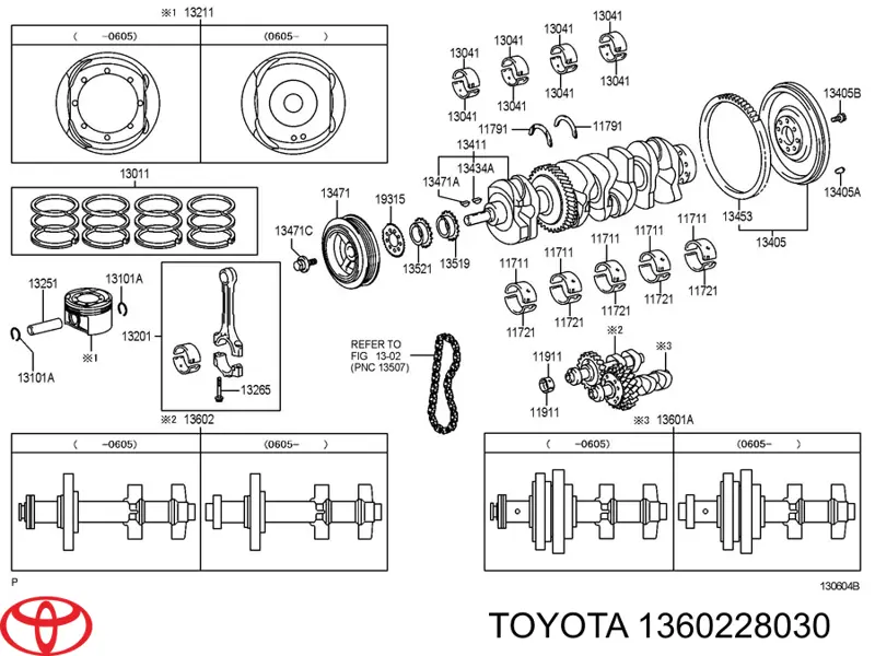 Árvore de equilibração Toyota 1360228010 preço, a partir de 100,96 USD