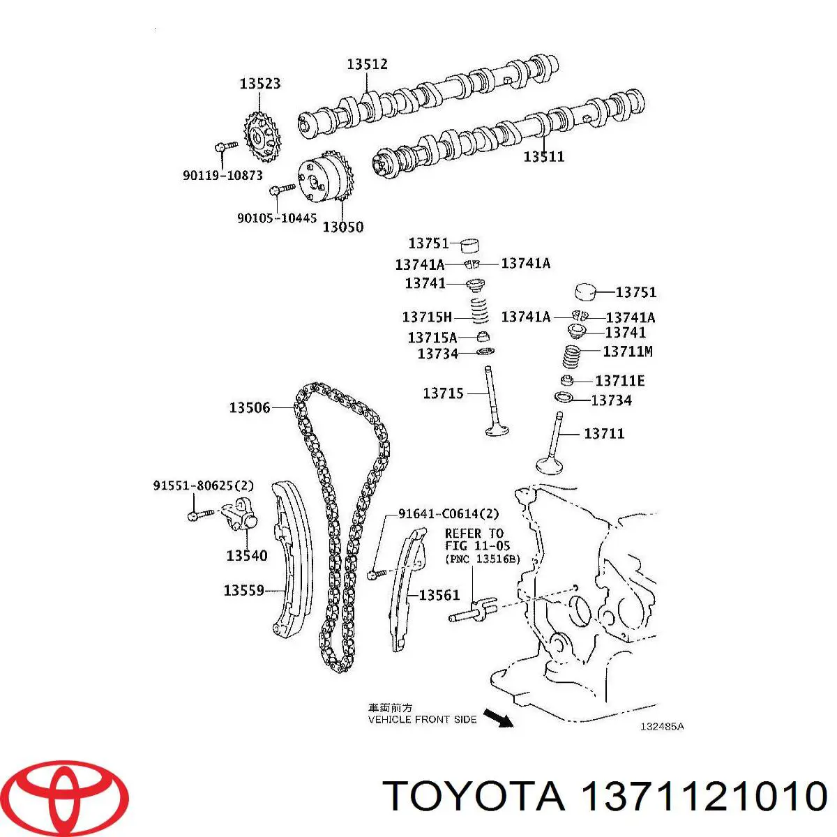 Válvula de admissão Toyota 1371121010 preço, a partir de 5,47 USD