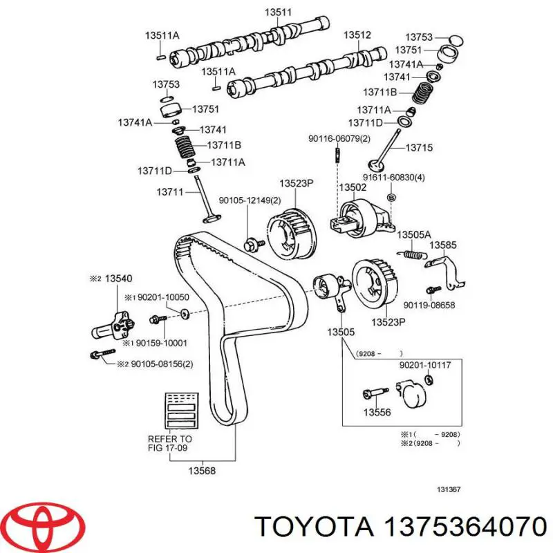  Toyota 1375364070 preço, a partir de 11,65 USD
