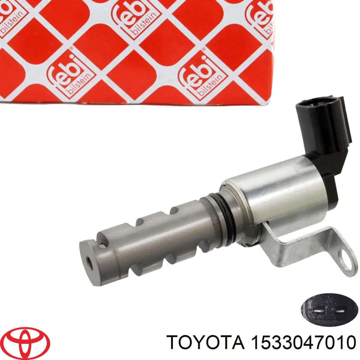 Válvula eletromagnética direita de posição (de fases) da árvore distribuidora Toyota 1533047010 preço, a partir de 41,18 USD