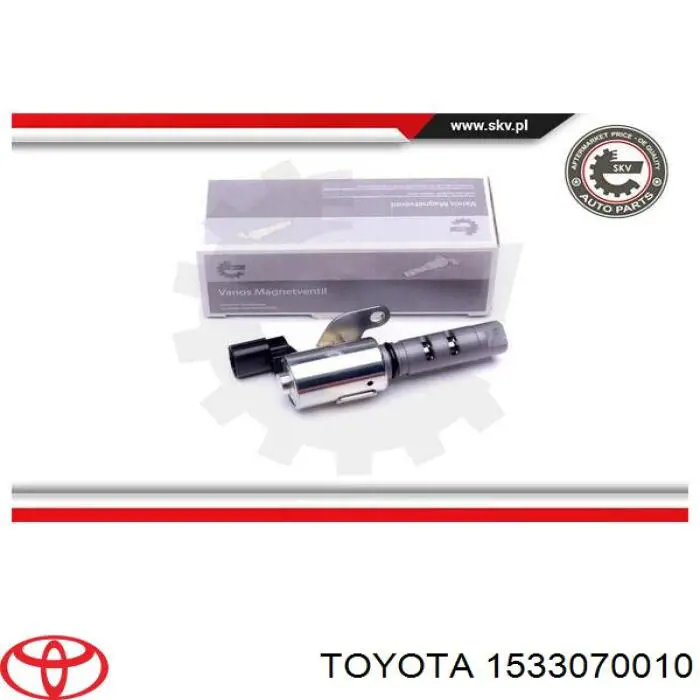 Válvula eletromagnética de posição (de fases) da árvore distribuidora Toyota 1533070011 preço, a partir de 50,35 USD