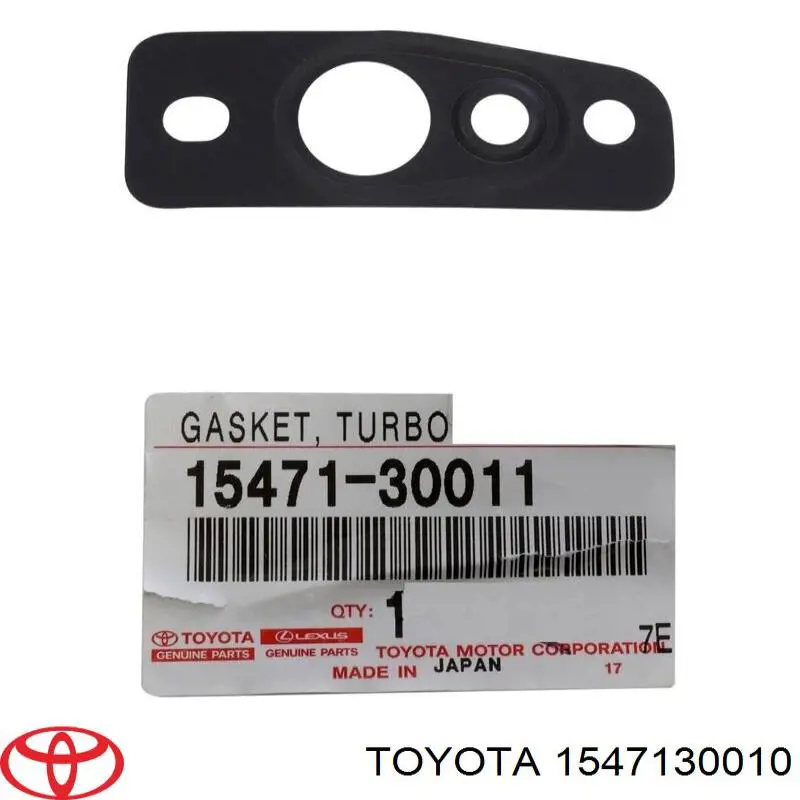 1547130010 Toyota Vedante de turbina dos gases de escape, admissão