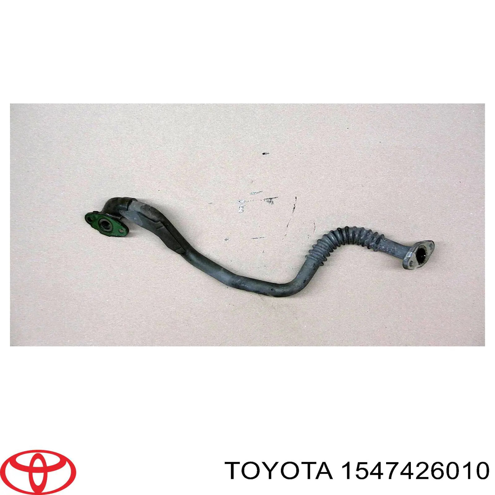 Compre 1547426010 Toyota Tubo (mangueira) de derivação de óleo de turbina