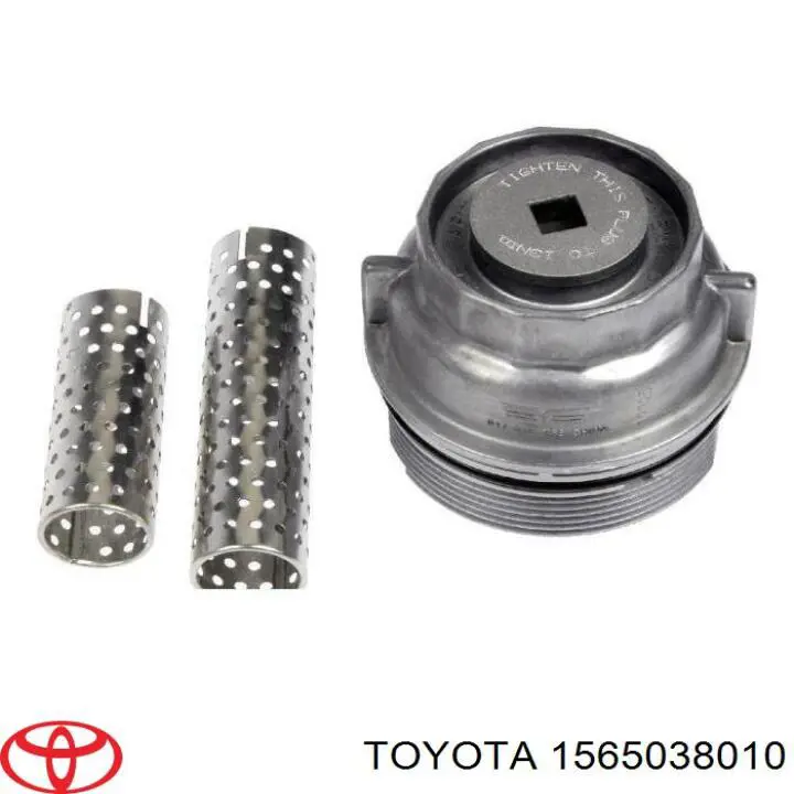 1565038010 Toyota Tampa do filtro de óleo