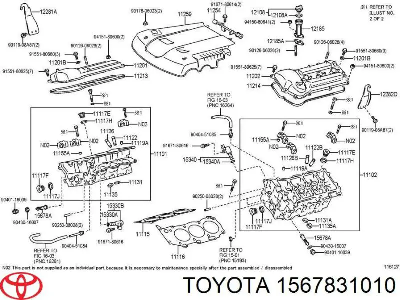 Filtro de regulador das fases de distribuição de gás Toyota 1567831010 preço, a partir de 9,83 USD