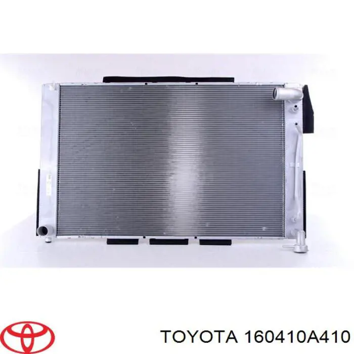 Radiador de esfriamento de motor Toyota 160410A412 preço, a partir de 151,64 USD