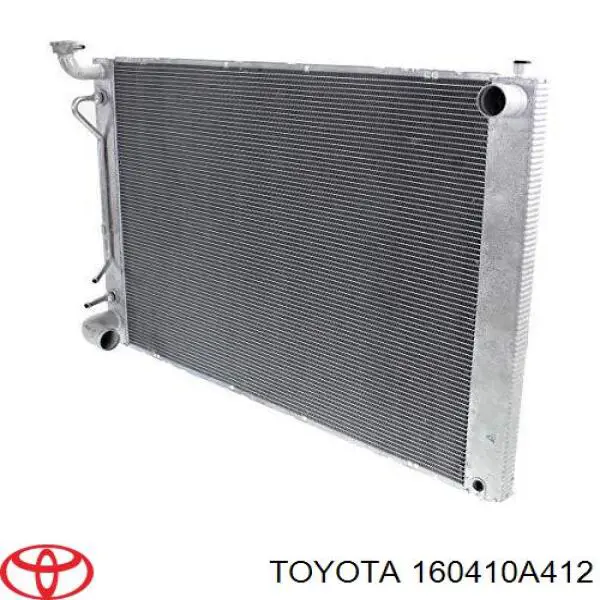 Compre 160410A412 Toyota Radiador de esfriamento de motor