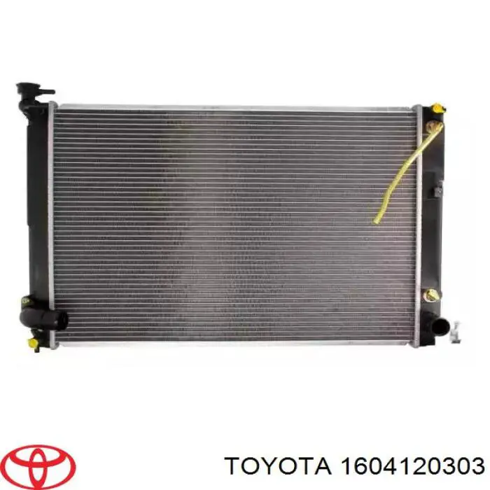 Compre 1604120302 Toyota Radiador de esfriamento de motor